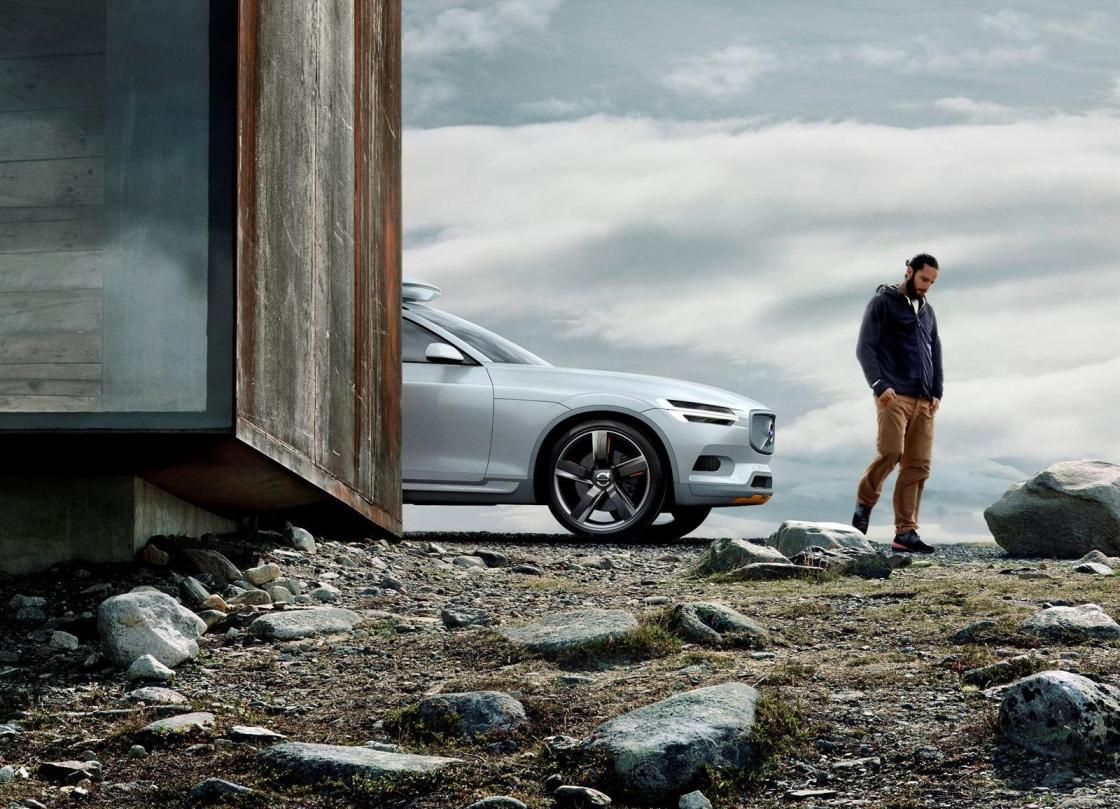 YEN VOLVO XC COUPE KONSEPT RESM GALERS