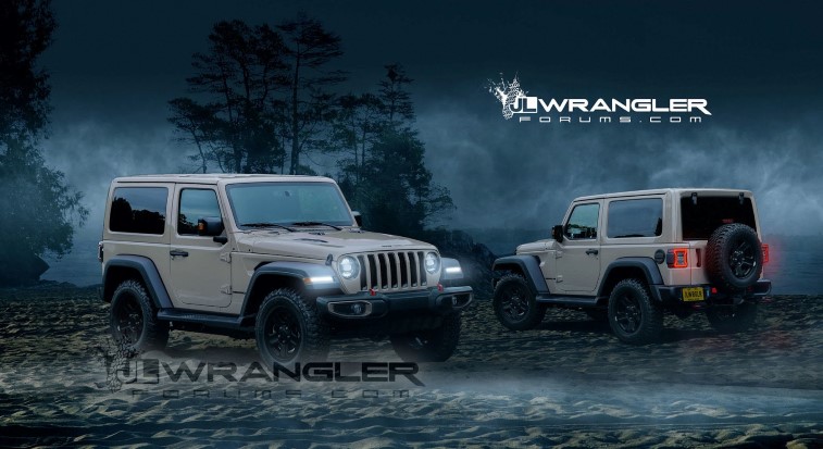 ki kapl 2018 Jeep Wrangler resim galerisi