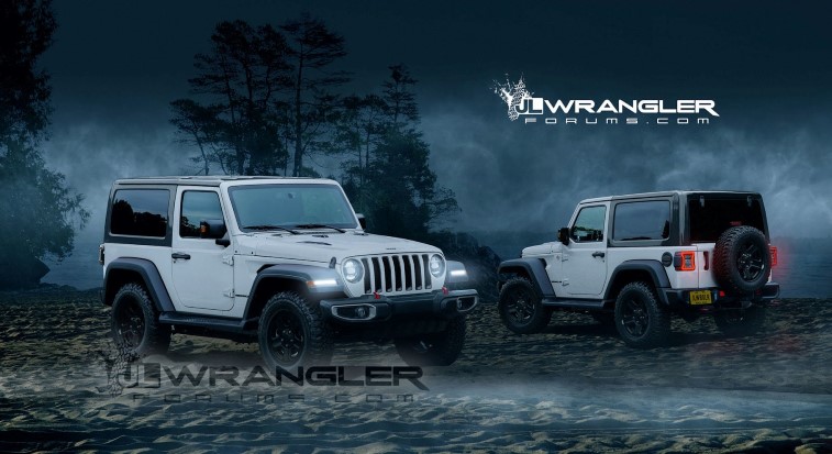 ki kapl 2018 Jeep Wrangler resim galerisi