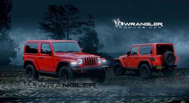 ki kapl 2018 Jeep Wrangler resim galerisi