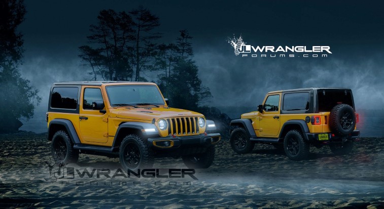 ki kapl 2018 Jeep Wrangler resim galerisi