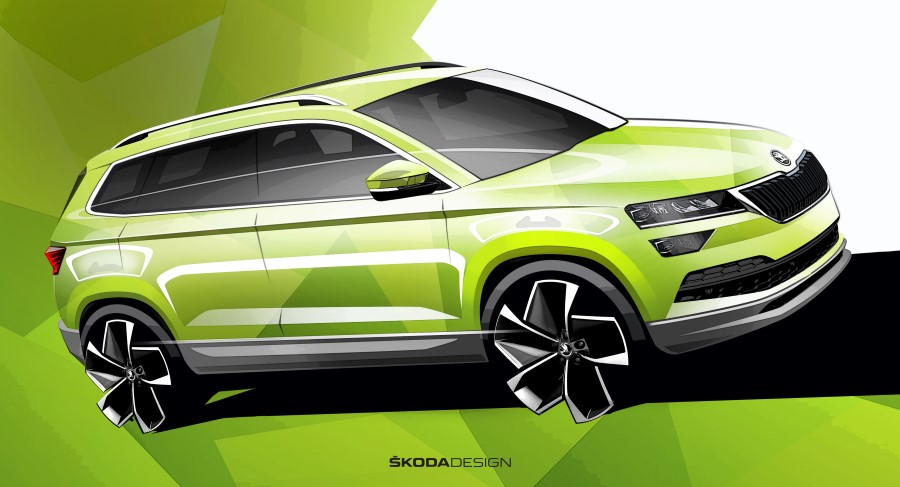 Skoda Karoq kapsaml resim galerisi
