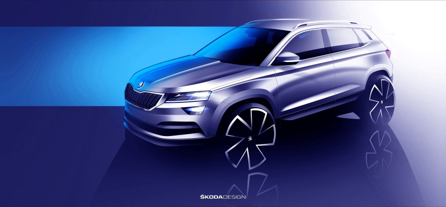Skoda Karoq kapsaml resim galerisi