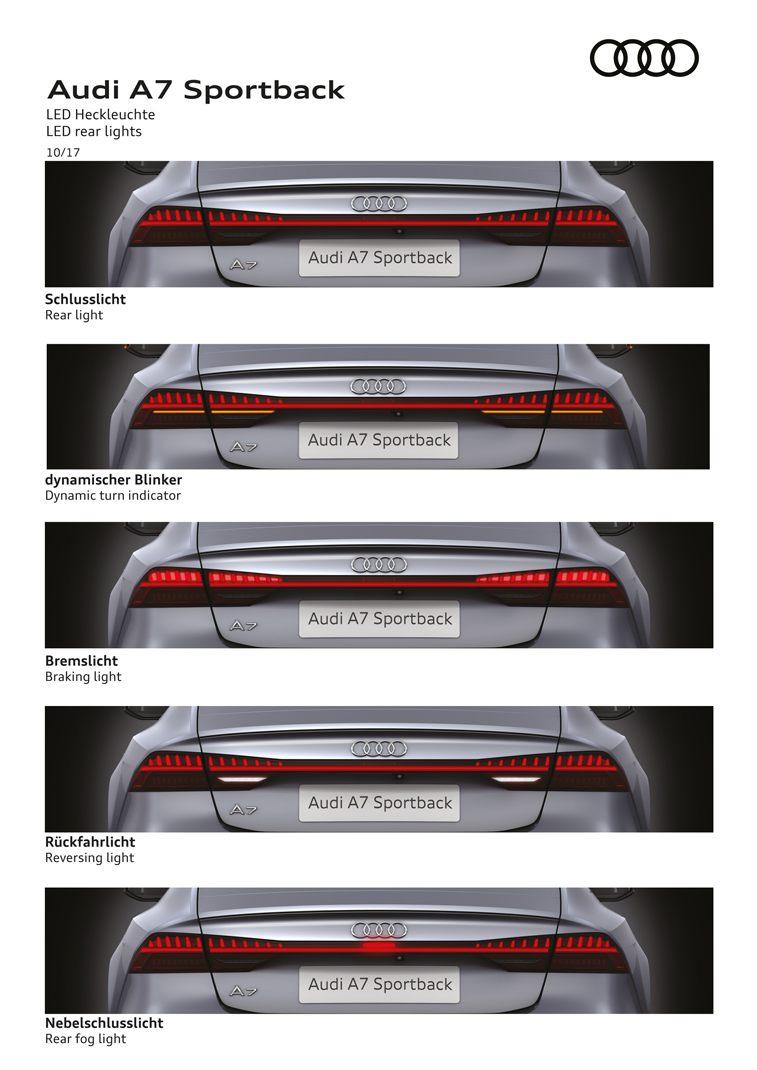 Yeni Audi A7 Sportback resim galerisi