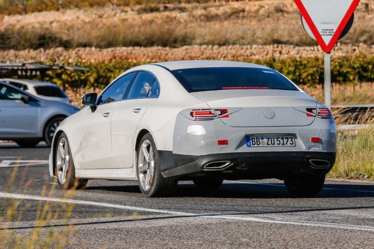 2018 Mercedes CLS resim galerisi (10.11.2017)