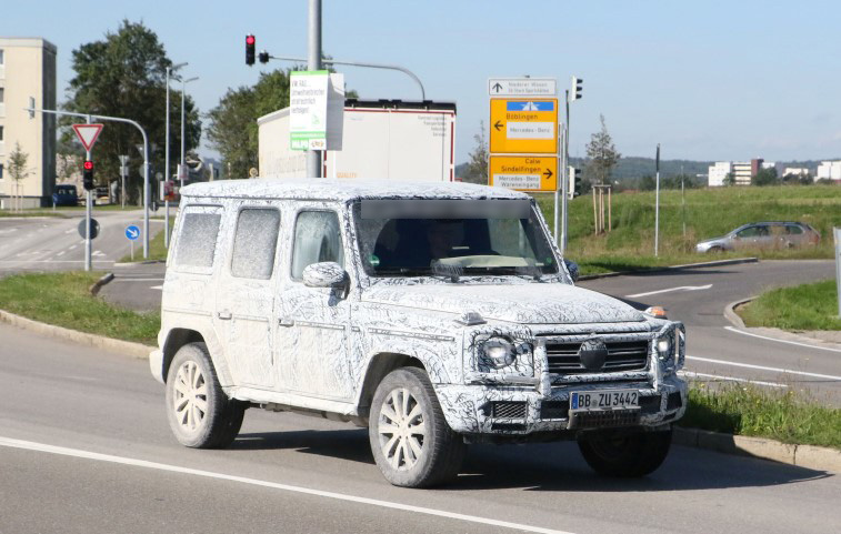 2019 Mercedes G-Serisi resim galerisi (14.11.2017)