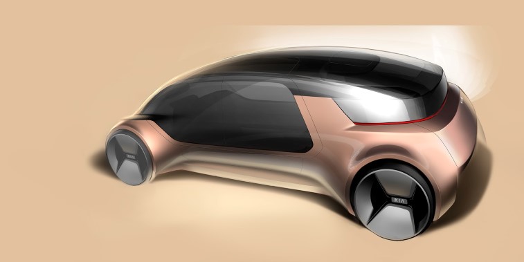 Kia Autonomous Family Van resim galerisi (14.11.2017)