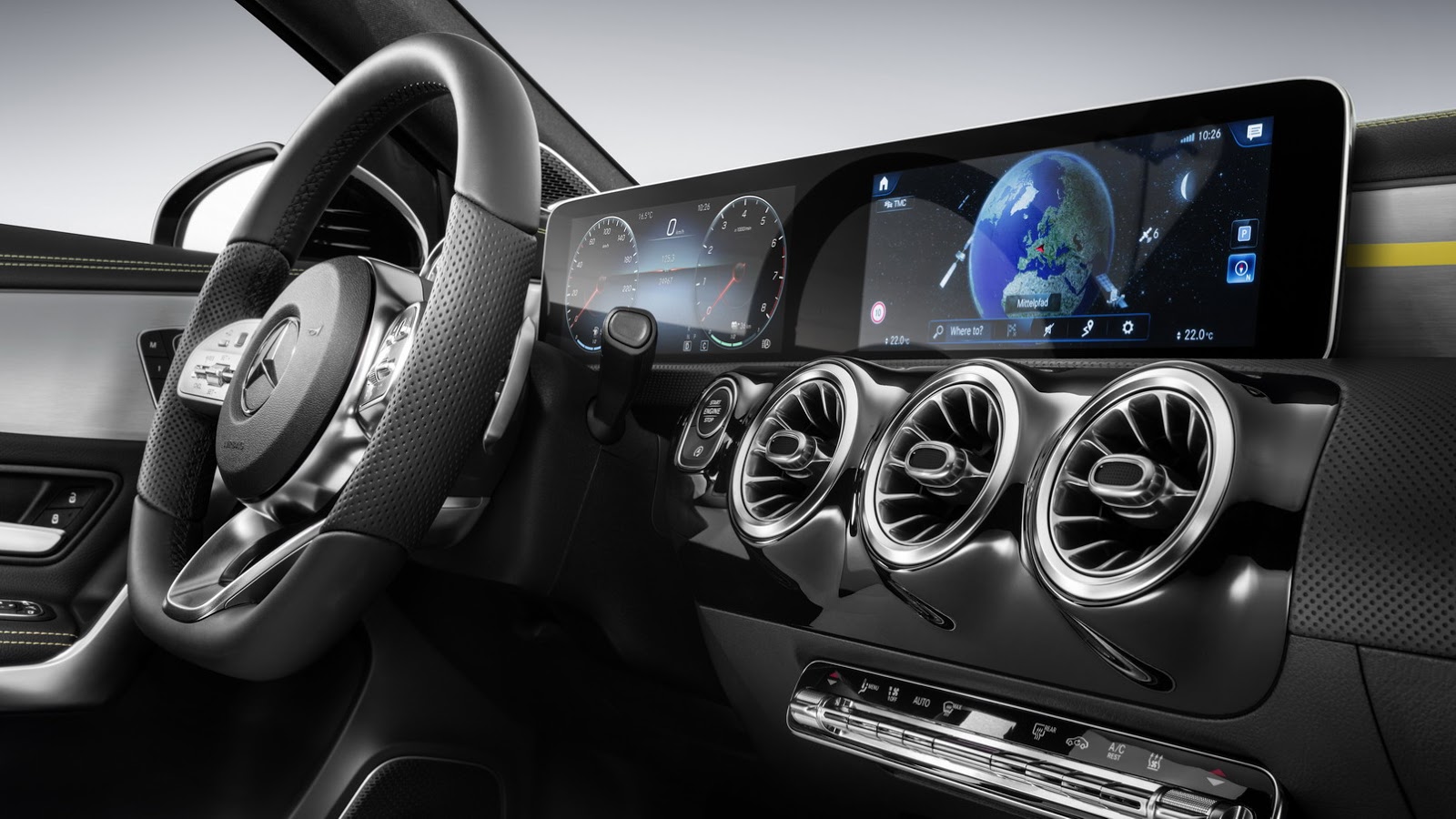 2018 Mercedes A Serisi  Mekan Resimleri