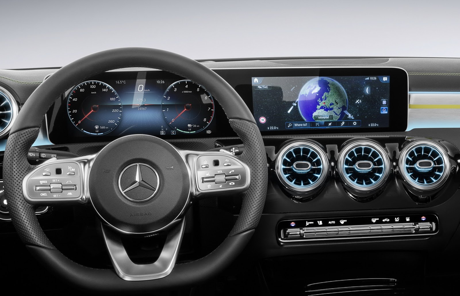 2018 Mercedes A Serisi  Mekan Resimleri