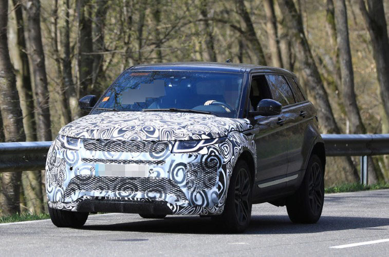 2019 Range Rover Evoque resim galerisi (29.11.2017)