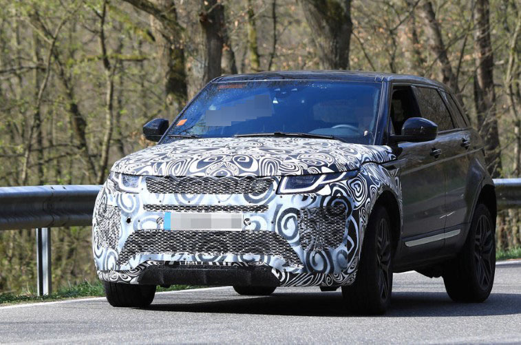 2019 Range Rover Evoque resim galerisi (29.11.2017)