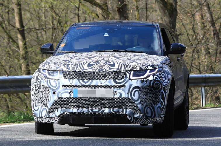 2019 Range Rover Evoque resim galerisi (29.11.2017)