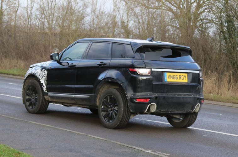 2019 Range Rover Evoque resim galerisi (29.11.2017)
