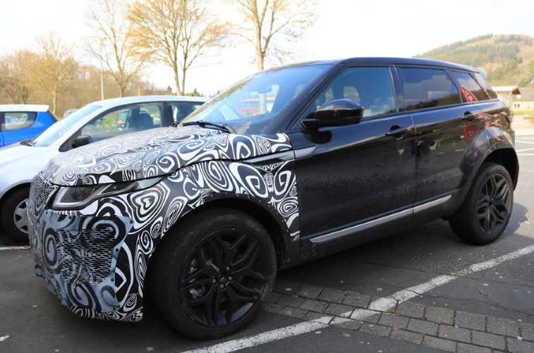 2019 Range Rover Evoque resim galerisi (29.11.2017)