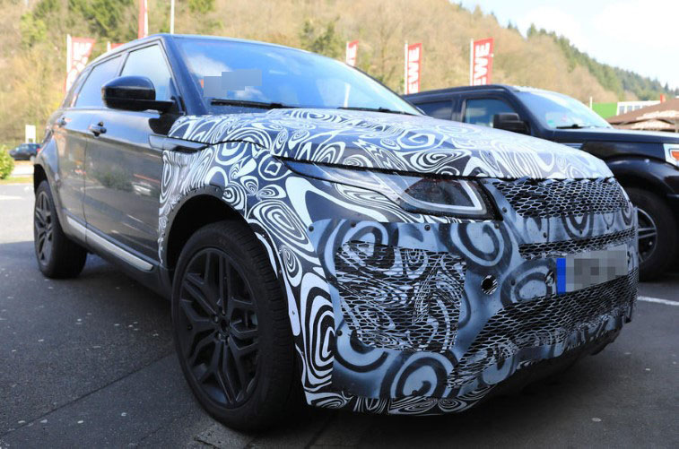 2019 Range Rover Evoque resim galerisi (29.11.2017)