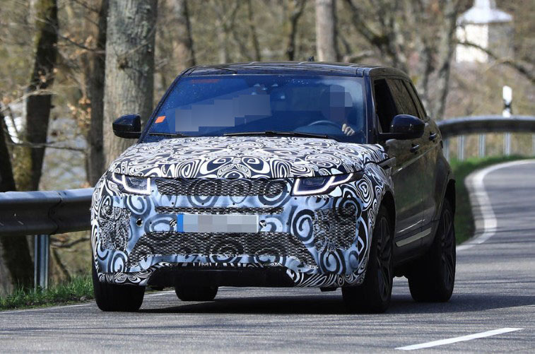2019 Range Rover Evoque resim galerisi (29.11.2017)