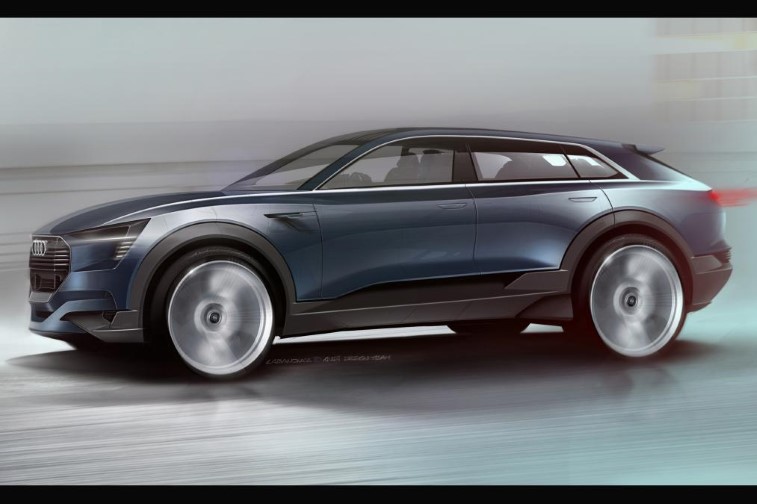 2018 Audi e-tron SUV resim galerisi (15.12.2017)