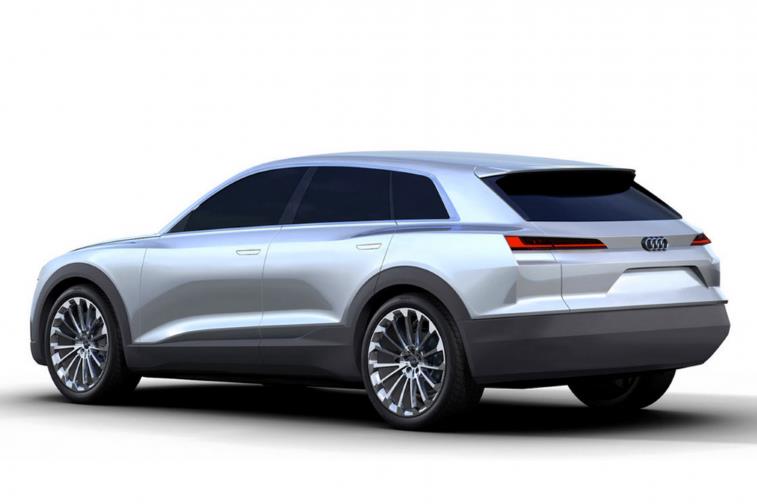 2018 Audi e-tron SUV resim galerisi (15.12.2017)
