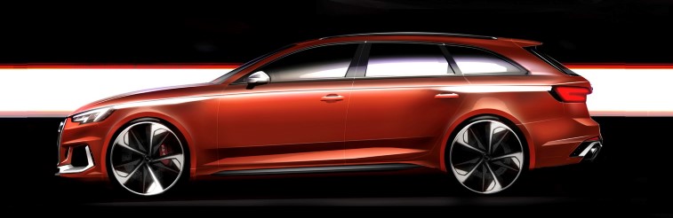 2018 Audi RS4 Avant resim galerisi (18.12.2017)