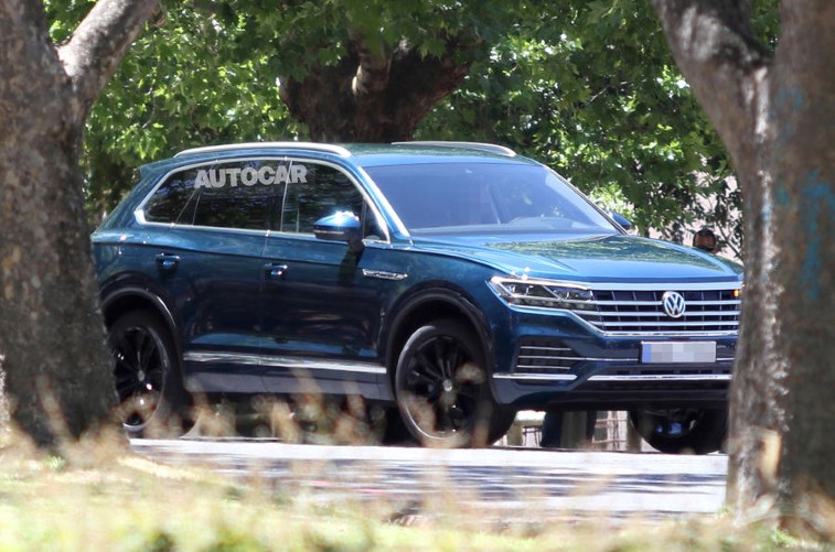 2018 Volkswagen Touareg resim galerisi (19.12.2017)