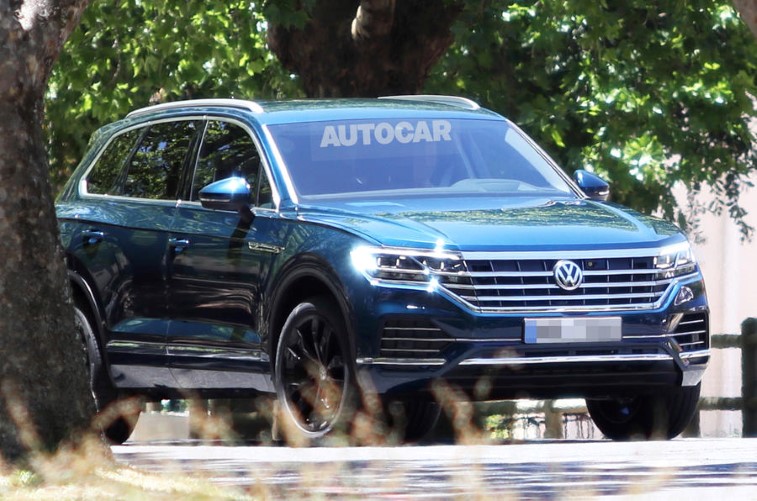 2018 Volkswagen Touareg resim galerisi (19.12.2017)