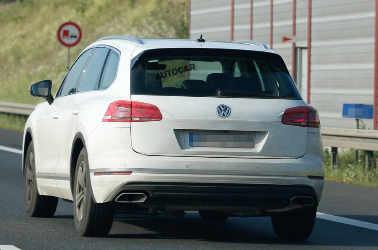 2018 Volkswagen Touareg resim galerisi (19.12.2017)