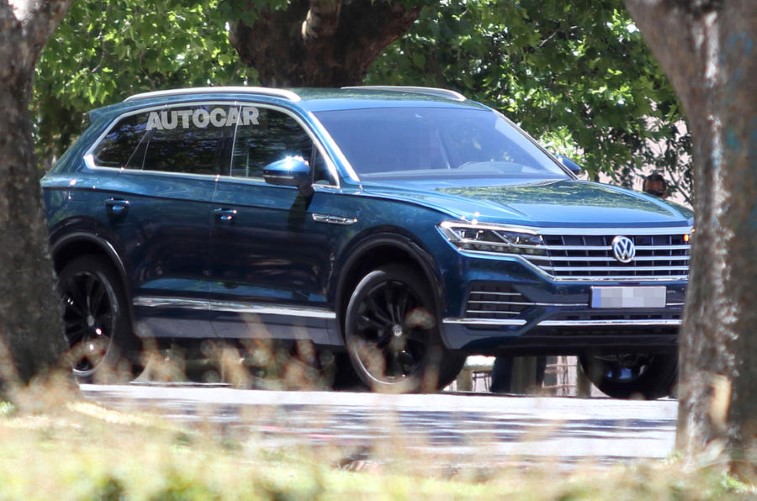 2018 Volkswagen Touareg resim galerisi (19.12.2017)