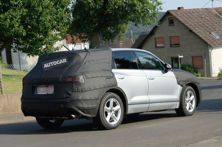 2018 Volkswagen Touareg resim galerisi (19.12.2017)