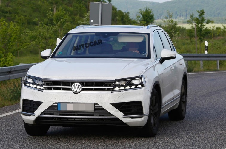 2018 Volkswagen Touareg resim galerisi (19.12.2017)