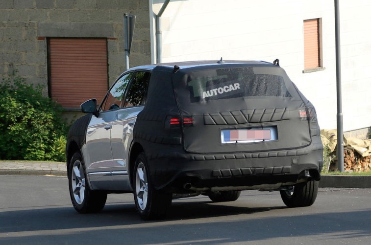 2018 Volkswagen Touareg resim galerisi (19.12.2017)