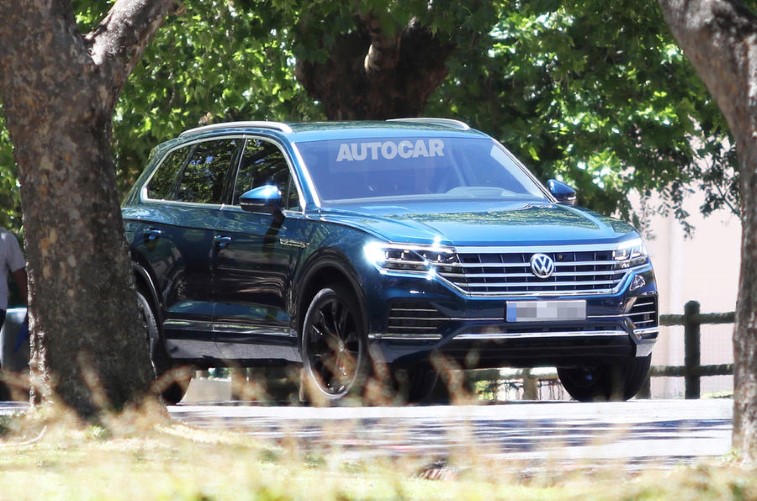 2018 Volkswagen Touareg resim galerisi (19.12.2017)
