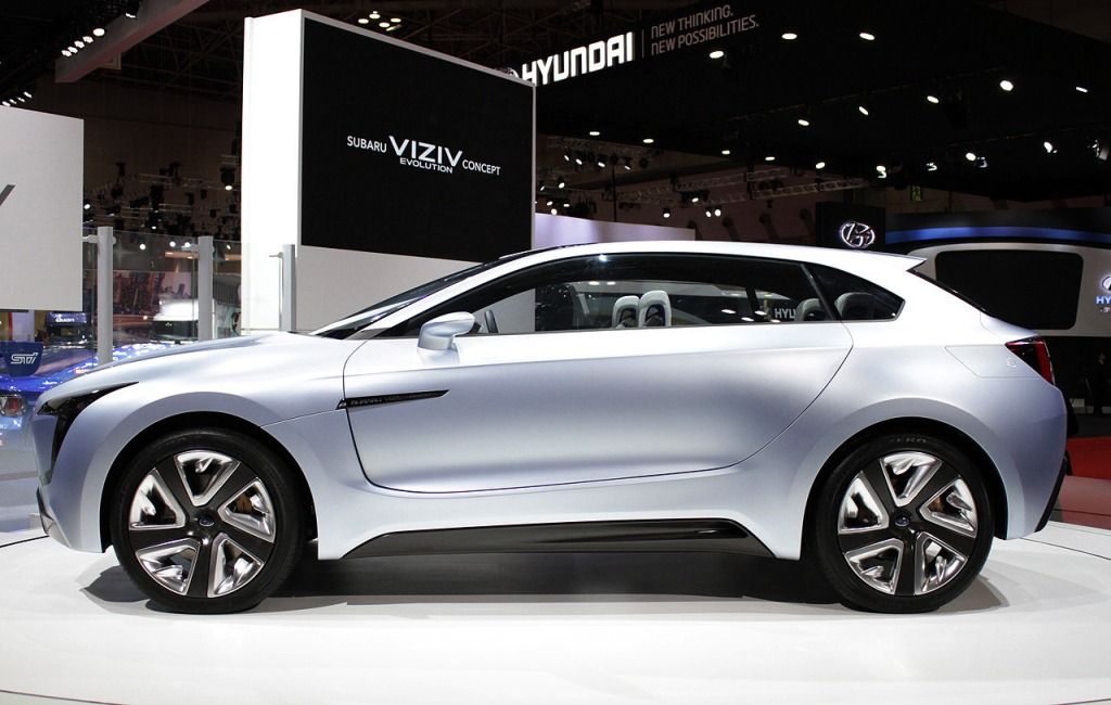 SUBARU VZV EVOLUTON KONSEPT TOKYO FUARI RESM GALERS