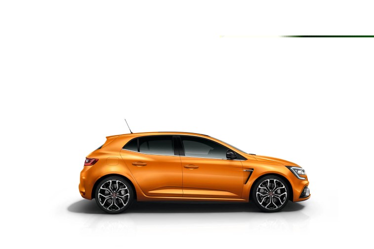 Yeni Renautl Megane RS resim galerisi (10.01.2018)