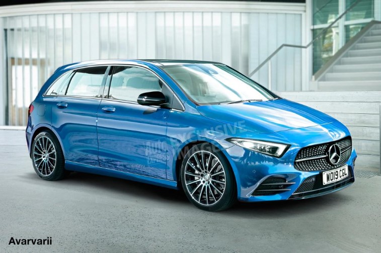 2019 Mercedes B-Serisi resim galerisi (26.01.2018)