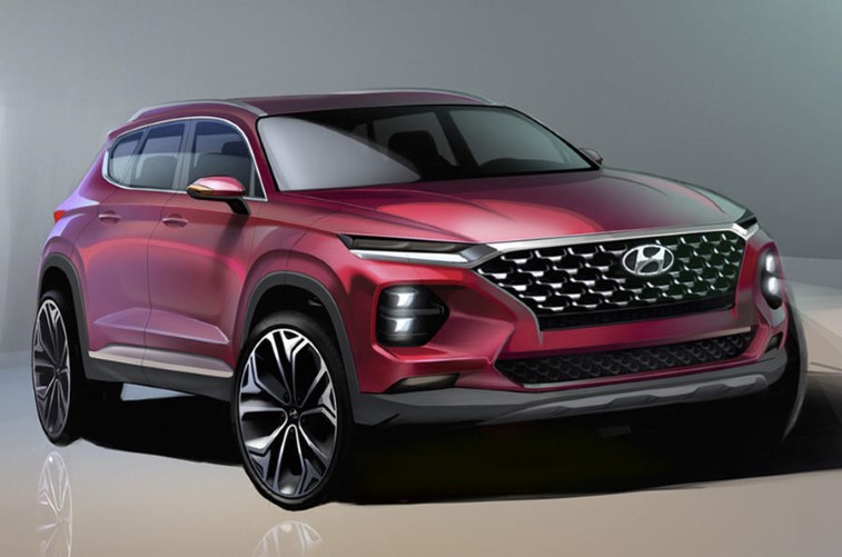 2018 Hyundai Santa Fe resim galerisi (31.01.2018)