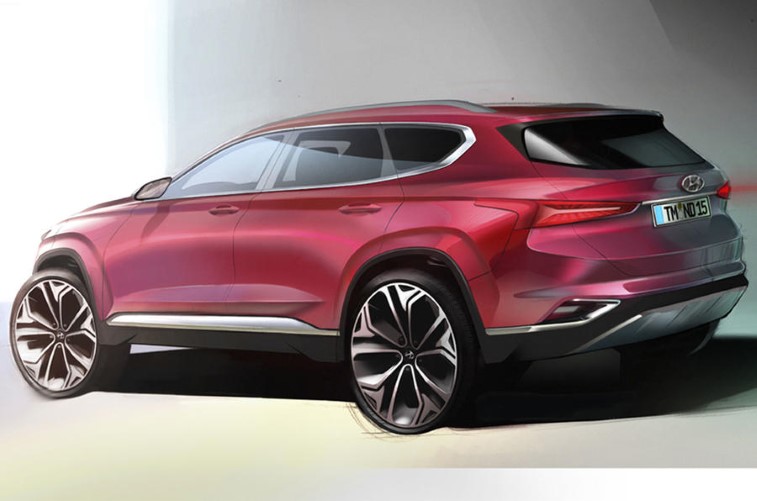 2018 Hyundai Santa Fe resim galerisi (31.01.2018)