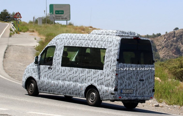 2019 Mercedes-Benz Sprinter resim galerisi (31.01.2018)
