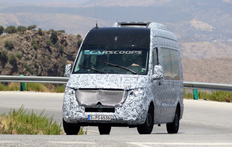 2019 Mercedes-Benz Sprinter resim galerisi (31.01.2018)