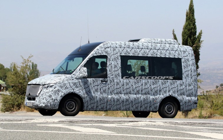2019 Mercedes-Benz Sprinter resim galerisi (31.01.2018)