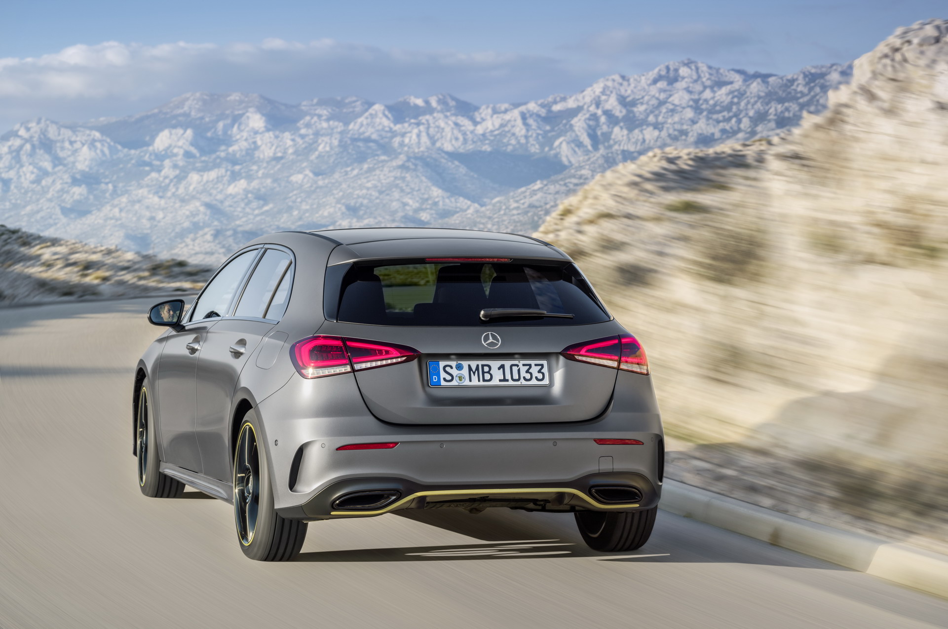 Yeni kasa 2018 Mercedes A Serisi Resim Galerisi