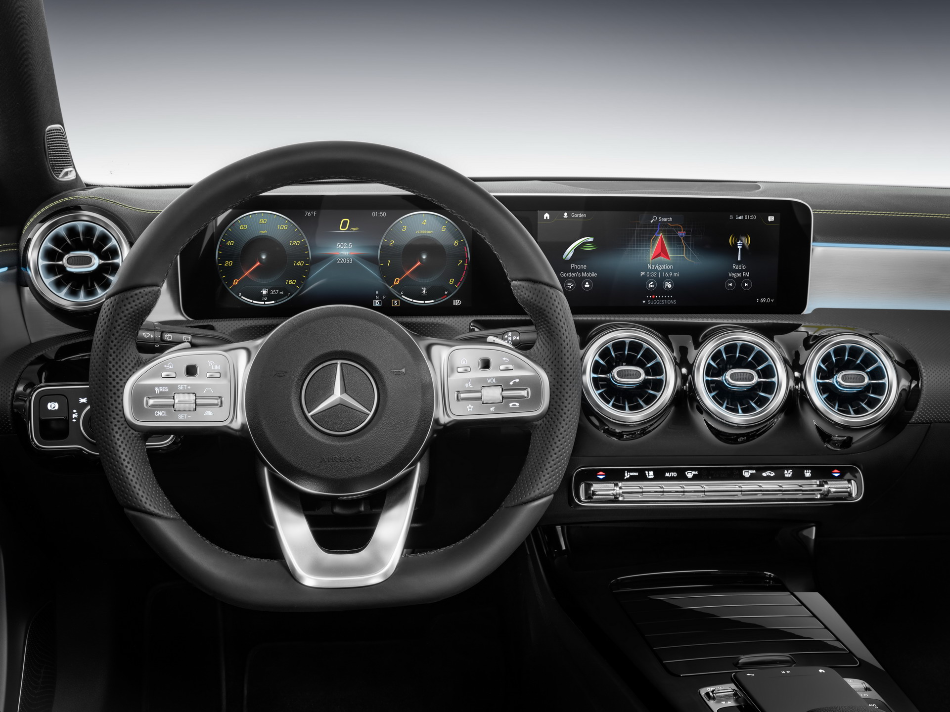 Yeni kasa 2018 Mercedes A Serisi Resim Galerisi