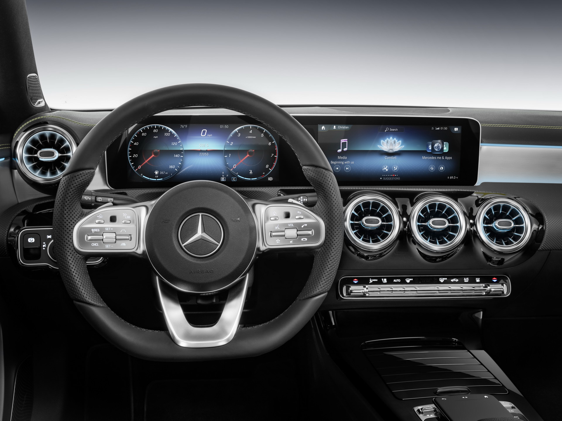 Yeni kasa 2018 Mercedes A Serisi Resim Galerisi