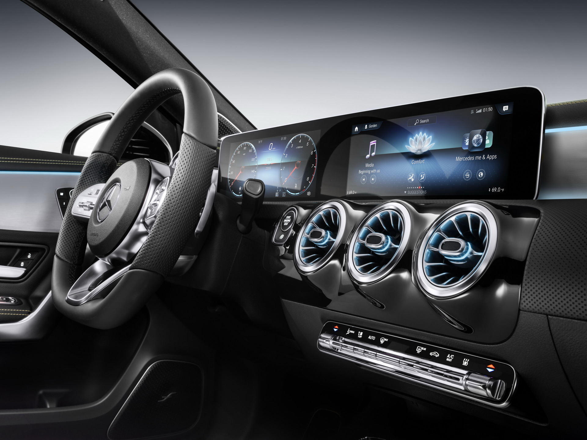 Yeni kasa 2018 Mercedes A Serisi Resim Galerisi