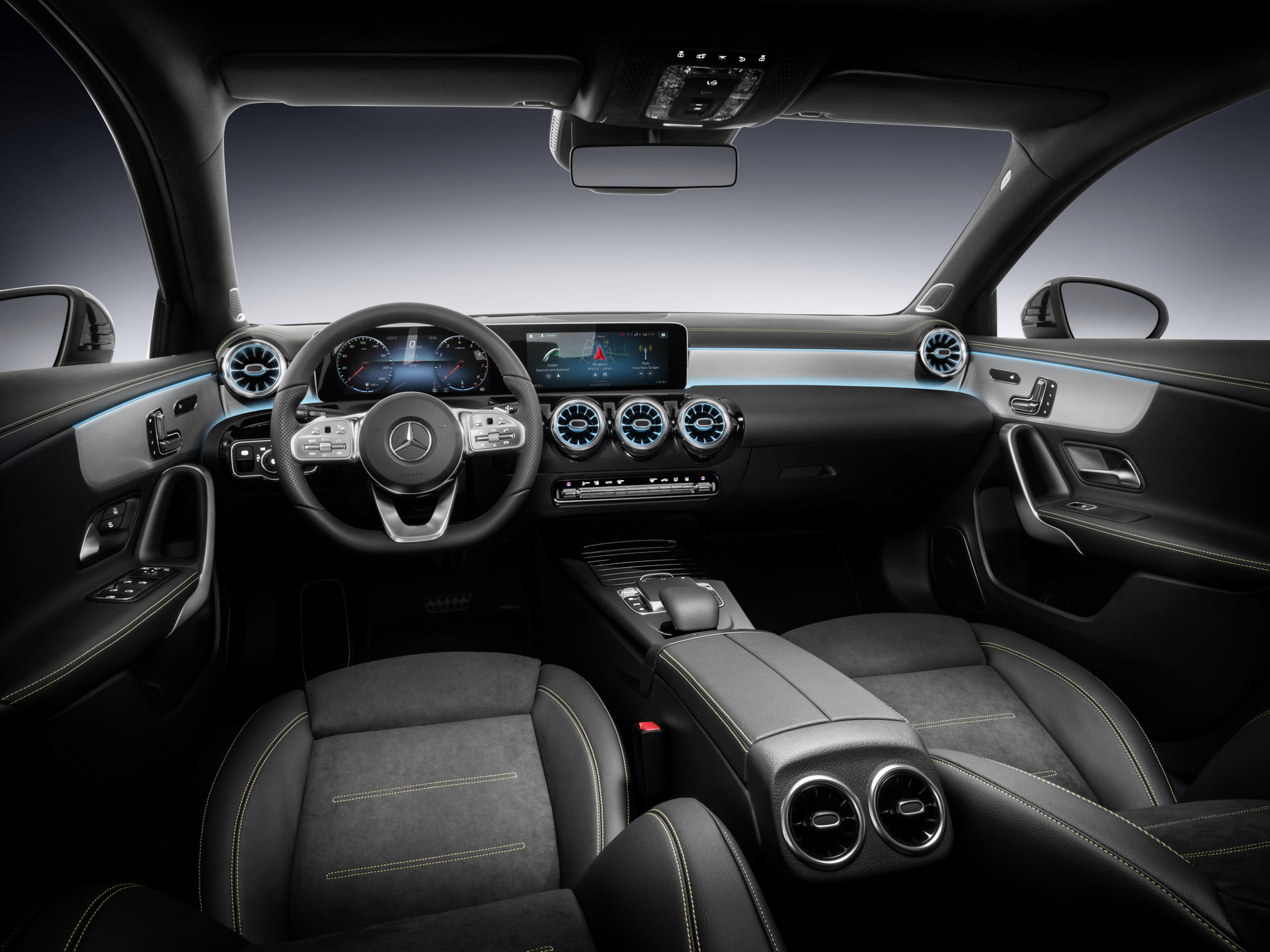 Yeni kasa 2018 Mercedes A Serisi Resim Galerisi