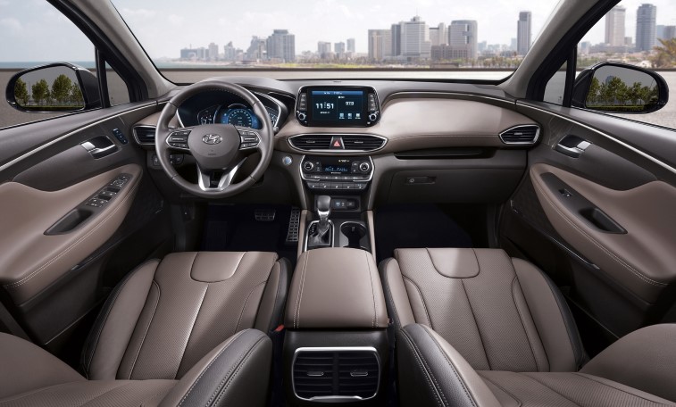 2019 Hyundai Santa Fe resim galerisi