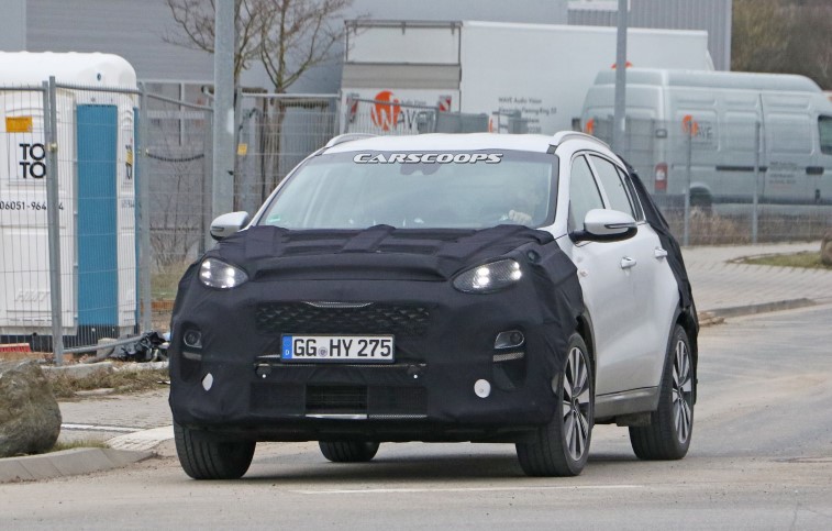 Makyajl Kia Sportage resim galerisi (08.02.2018)