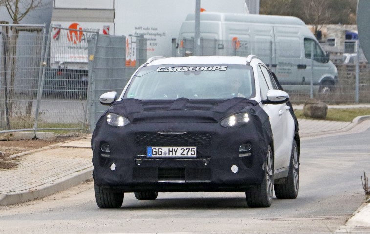 Makyajl Kia Sportage resim galerisi (08.02.2018)