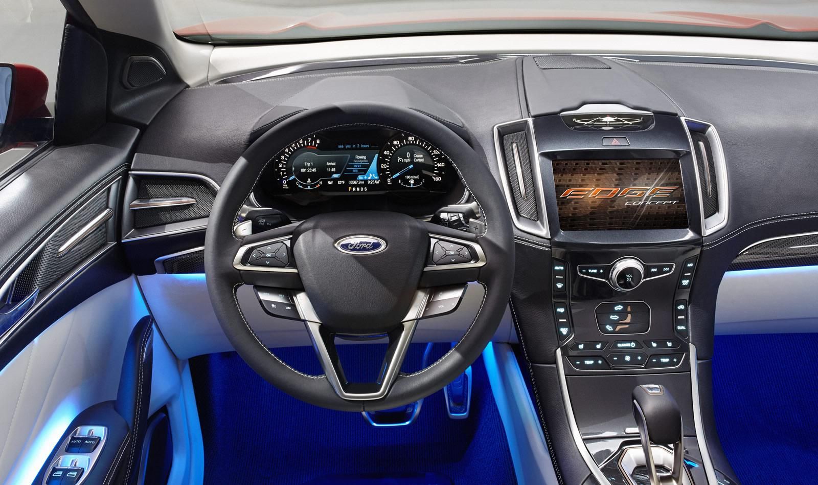 YEN FORD EDGE SUV KONSEPT RESM GALERS
