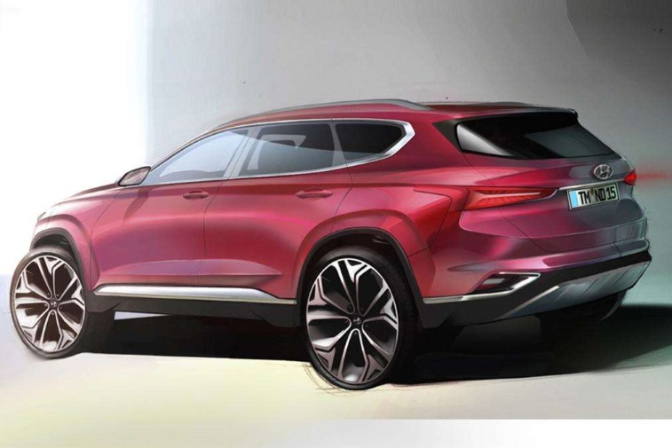 2018 Hyundai Santa Fe SUV resim galerisi (02.03.2018)