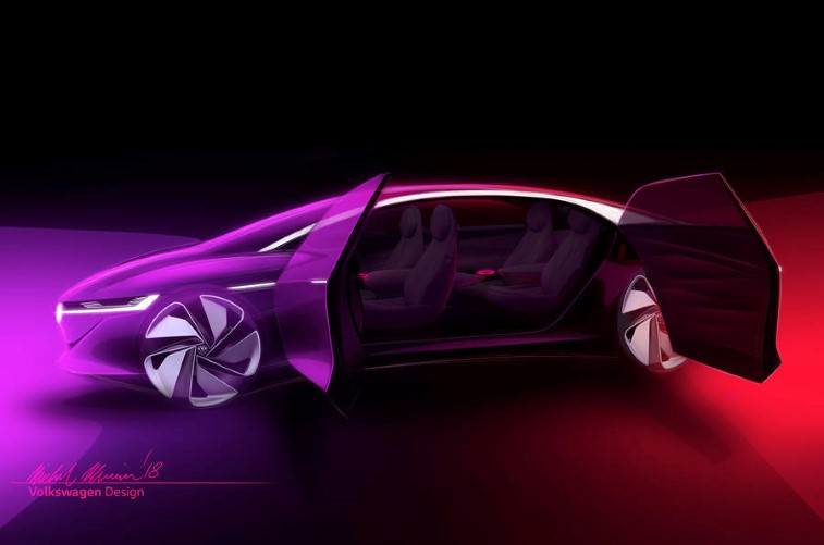 Volkswagen ID Vizzion resim galerisi (02.03.2018)